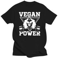 T shirt men O neck Vegan Power Workout Muscle Gorilla Popular Tagless Tee T Shirt male cotton tee shirt bigger size XS-6XL