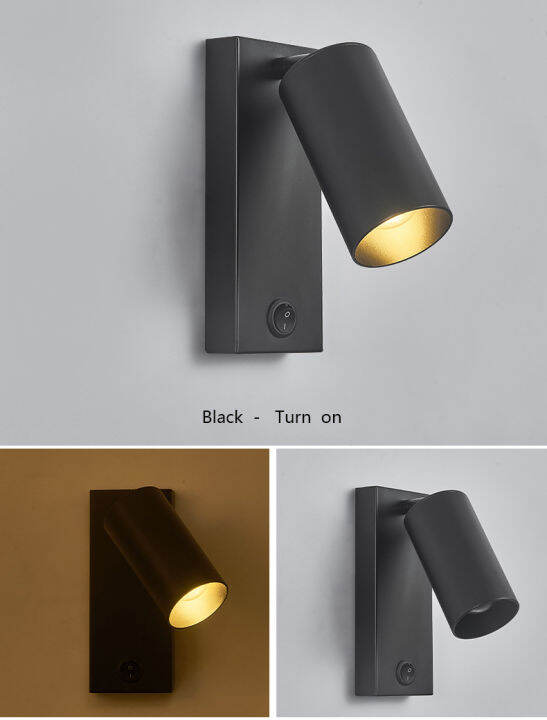 led-โคมไฟติดผนังที่มีสวิทช์สีดำทองเหลืองโคมไฟติดผนังตารางการแข่งขันทางเดินข้างแสงนอร์ดิกศิลปะผนังเชิงเทียนไฟติดตั้ง