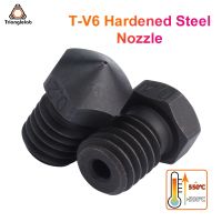 【LZ】◕♘  Trianglelab-Aço Endurecido T-V6 Bicos Impressão 3D De Alta Temperatura PEI PEEK Filamento De Fibra De Carbono para V6 Hotend Prusa MK3S