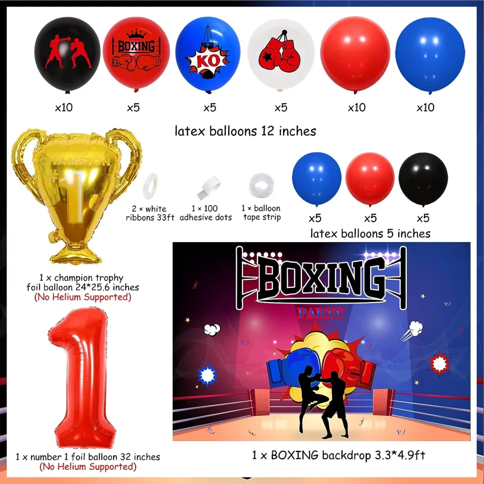 Discover 139+ boxing decorations party city latest seven.edu.vn