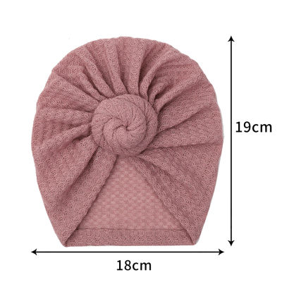 10pcslot Round Ball Turban Headband For Girls Head Wrap Fashion Baby Hat Knot Kids Headdress Infant Hair Accessories Wholesale