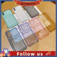 เคสโทรศัพท์ป้องกันโปร่งใสกันกระแทกอ่อนแบบ QIANGNAN6สำหรับ IPhone เคสห่อหุ้ม