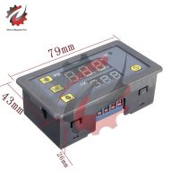 T3230 110V 220V 12/24V Digital Time Delay Relay LED Display Cycle Timer Control Switch Adjustable Timing Relay Time Delay Switch