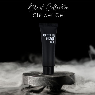 ครีมอาบน้ำโรงแรม เจลอาบน้ำ รุ่น Black Shower Gel [แพ็คชนิดละ125ชิ้น] ของใช้ในโรงแรม ของโรงแรม อเมนิตี้ Hotel Amenities