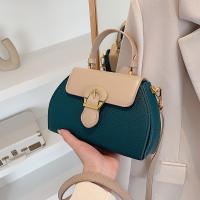 Foreign Trade Bag Female 2022 Autumn And Winter New Fashion Simple Contrast Color Handbag Korean Single Shoulder Crossbody Bag