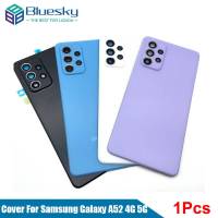 Bluesky ฝาหลัง A52ของแท้ประตูหลังสำหรับ Samsung Galaxy A52 4G 5G A525 A526ฝาหลังฝาหลัง