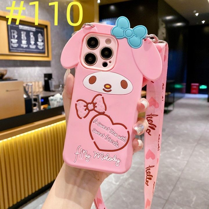 เคสสำหรับ-vivo-y27-y36-y02s-y35-y16-y19-y22-y21t-y15s-y15-y20-y52-y72-v21-y50ใหญ่น่ารักเคสโทรศัพท์-y15กระเป๋าสะพายเฉียงไหล่มีหูเมโลดี้สีชมพูสำหรับผู้หญิง