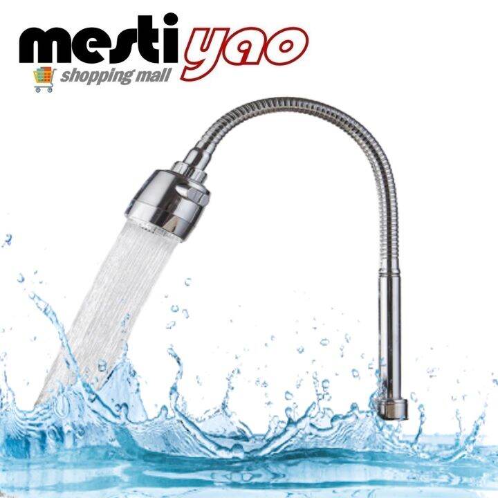 Kitchen Sink Faucet Spray Head 360 Swivel Adjustable Dual Modes Sprayer