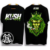 original KUSH 2013 เสื้อยืดพิมพ์ลายเอเลี่ยน  ใหม่การพิมพ์ด้านหน้าและด้านหลังที่ เสื้อเชิ้ตลำลองผู้ชายแขนสั้น จัดส่งจากประเทศไทย พร้อมสำหรับการจัดส่ง