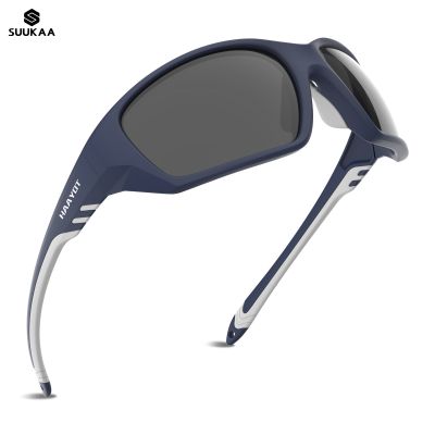 Suukaa แว่นตากันแดดลอยน้ำ2023,แว่นตาตกปลาโพลาไรซ์ UV400น้ำหนักเบาเหมาะสำหรับผู้ชายผู้หญิงแว่นตาขี่จักรยานวิ่งกอล์ฟ