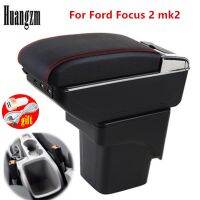 hot！【DT】▧  Car Armrest 2 Mk2 2005-2011 Rotatable Centre Console Storage with ashtray 2006 2007 2008 2009 2010