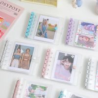 Transparent BlingBling Glitter Photo Album Small Album Photo Card Train Ticket Card Collection Book Jewelry Collection Album  Photo Albums