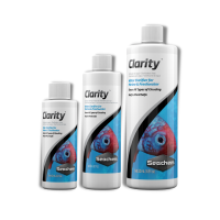 Seachem Clarity™Water clarifier for marine and freshwater - ทำให้น้ำใส ขจัดความขุ่นมัว สำหรับตู้ปลาน้ำจืดและน้ำทะเล (เลือกขนาดกดในรายการ)