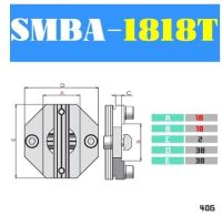 คุณภาพสูงหุ่นยนต์ติดตั้ง Porfile ฉากยึดสำหรับ SMBA-1818/2525อุปกรณ์ตกแต่งเครื่องปรับอากาศเครื่องใช้ไฟฟ้าในบ้าน