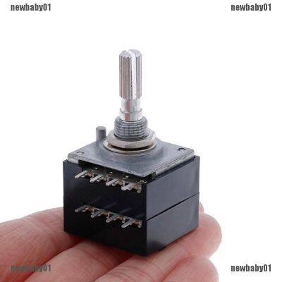 1Pc potentiometer 250K log alps audio volume control pot stereo w loudness