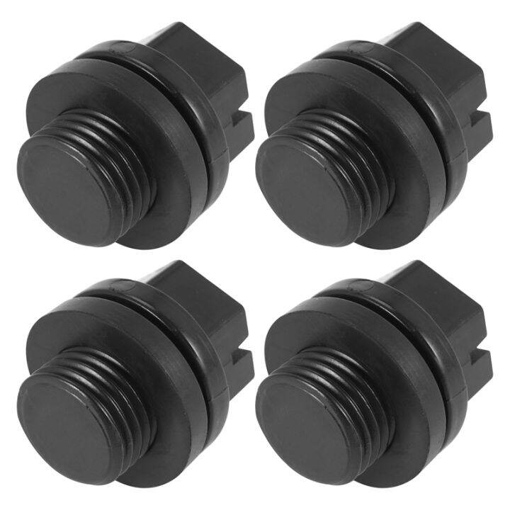 4 Pack Drain Plugs with ORings Pump Plug Pool Filters Replacement Pool