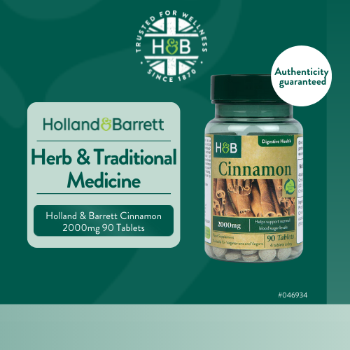 Holland & Barrett Cinnamon 2000mg 90 Tablets Lazada Singapore