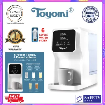 TOYOMI 4.5L Instant Boil Filtered Water Dispenser with Premium Filter FB  8845F