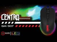 Signo CENTRO Macro Gaming Mouse รุ่น GM-907 เมาส์มาโคร 6 ปุ่ม 11 โหมดไฟ 4800 DPI