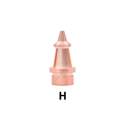Laser Welding Head Nozzle Copper Hand-held Thread M16 Type A-H Cutting Nozzle For CQWY Handheld Welding Machine