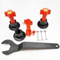 【CW】 75Pcs/Set Flat Level Wedges Spacers Flooring Spacer Wall Leveling System Locator Leveler SpacersPlier