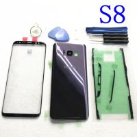 【▼Hot Sales▼】 diyi45718 G950 Samsung Galaxy S8 G955 S8plus ฝาครอบด้านหลังประตู S8ที่อยู่อาศัยหน้าจอด้านหน้าเลนส์กระจก G950f G955f