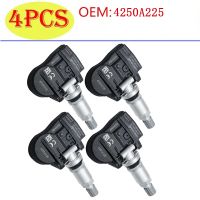 【LZ】ↂ♞❖  Sensor do monitor de pressão do pneu do carro TPMS para Mitsubishi Lancer Outlander 2006 2007 2008 2009 2010 4250A225 315MHZ Parte 4Pcs