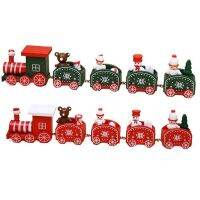 Christmas 4 Knots Train Ornament for Home Natal Navidad Xmas Decor New Year