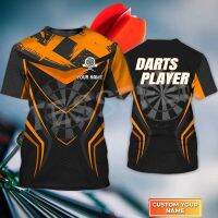 Newest NewFashion Sports Darts Player Beer Club Games Tattoo Summer Harajuku T-Shirts Unisex Top O-Neck Short Sleeves K