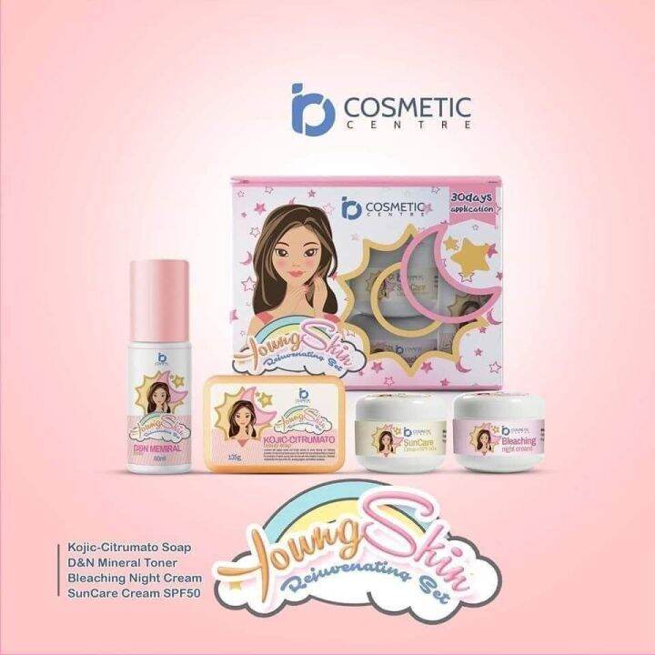 YOUNGSKIN REJUVENATING SET (MISPRINT TONER EXPIRATION DATE WITH MEMO FROM MAIN) Lazada PH