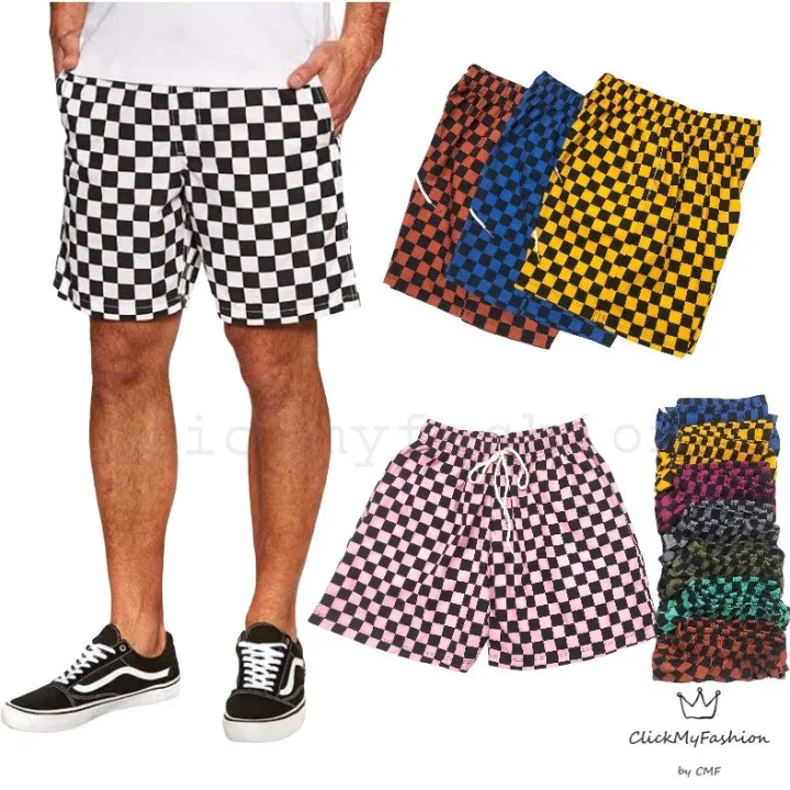 Vans shorts Checkered Taslan Shorts Quikly Drying Shorts Board Shorts
