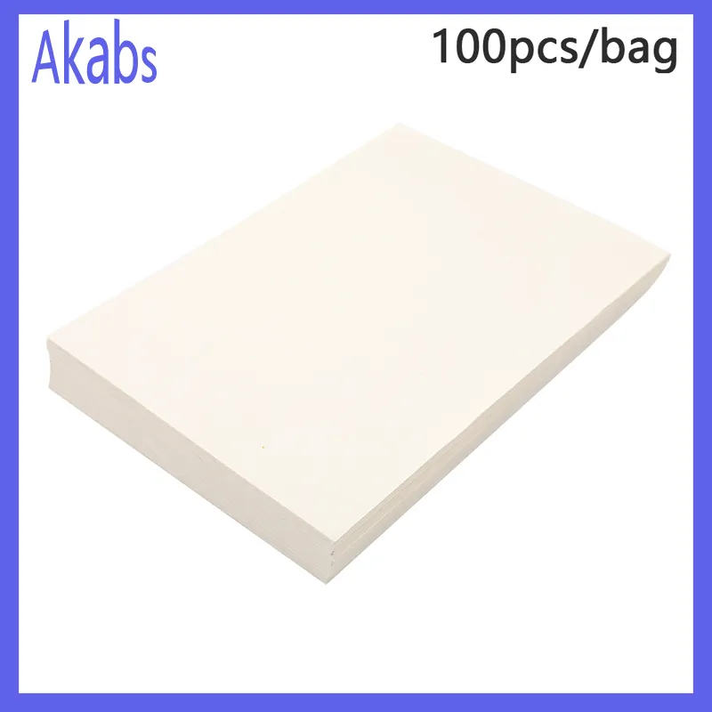 Akabs 100 Sheets Watercolor Paper Bulk Cold Press Paper Drawing Paper For  Students