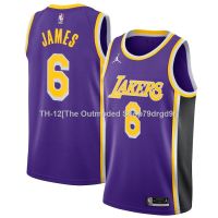 ◑❁♦ Mens Los Angeles Lakers LeBron James Jordan Brand Purple 2021/22 6 Swingman Player Jersey - Statement Edition NBA Basketball Jersey