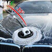 【CC】▤∈  Car Cleaning Mop Microfiber Telescopic Handle