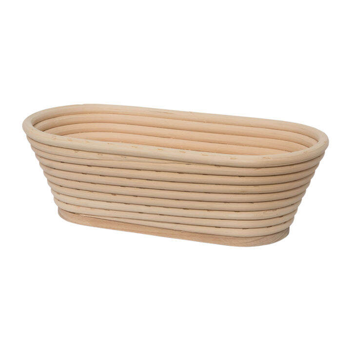 WOODEN BREAD PROOFING BASKET 240X120MM (FLAT BOTTOM) 201600 Lazada
