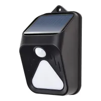 Solar Alarm Light Motion Sensor Solar Charing Multi-function Alarm Drive Animals Warning Solar Alarm Light for Garden