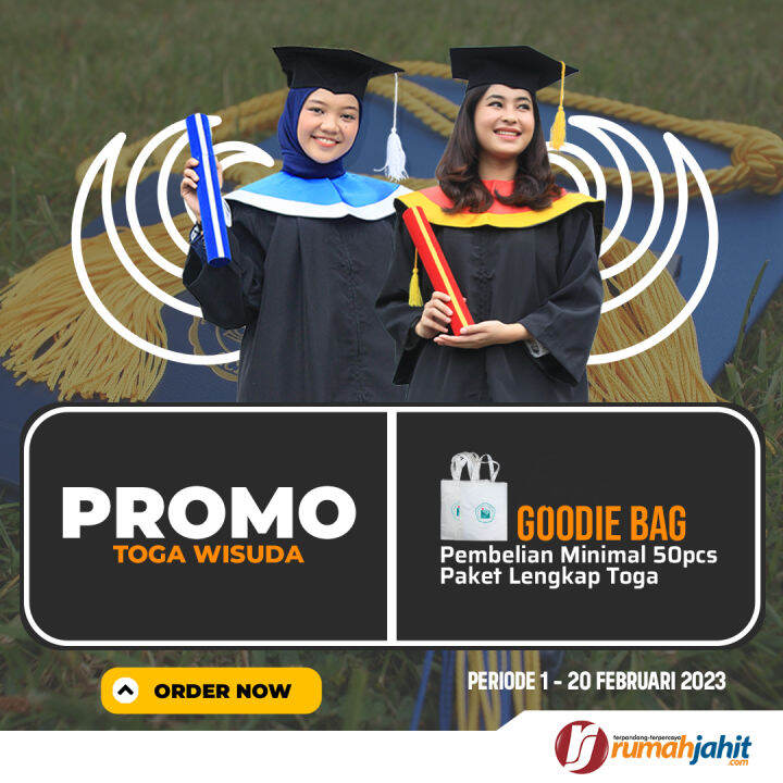 Paket Toga Wisuda / Jual Paket Toga Wisuda / Paket Perlengkapan Wisuda ...