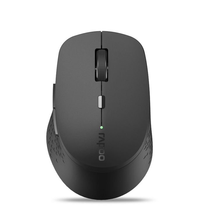 rapoo-m300w-usb-support-bluetooth-2-4g-wireless-charging-gaming-mute-office-mouse-1600-dpi-6-buttons-ergonomic-for-gamer-mice-pc