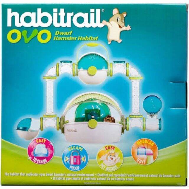 habitrail-ฮาบิเทรล-ovo-dwarf-hamster-habitat-กรงหนู-บ้านหนูแฮมสเตอร์