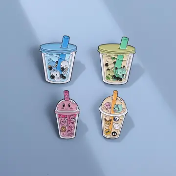 Kawaii Kirby Cartoon Cute Star Kirby Glass Cup Ins Creative Breakfast Mug  Gift