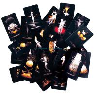 ขายดี! Lenormand Oracle เก่าหมอดูการ์ดทำนายดวงชะตาดาดฟ้าไพ่ทาโรต์เกมไพ่