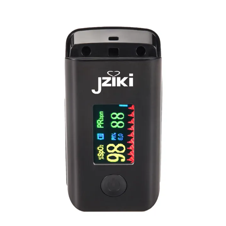 JZIKI Oximetro De Dedo Finger Pulse Oximeter ออกซิเจนในเลือด