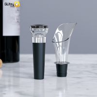 Wine Bottle Stopper Pourer Set Preserver Sealer Plug Air Retain Freshness Tools