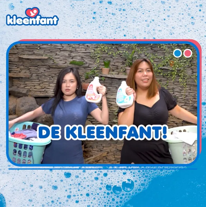 Kleenfant Antibacterial Baby Laundry Wash + Extra Care Fabric Softener (1 Liter each) Pack of 2