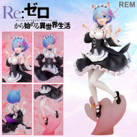 Model โมเดล Figure ฟิกเกอร์ จากการ์ตูนเรื่อง Re Zero Starting Life in Another World รีเซทชีวิต ฝ่าวิกฤตต่างโลก Rem เรม Cat Ear Nemimi 1/8 ชุดแม่บ้าน Ver Anime ของสะสมหายาก อนิเมะ การ์ตูน มังงะ คอลเลกชัน ของขวัญ จากการ์ตูนดังญี่ปุ่น New Collection manga