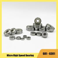 Precision Small Bearing 681 6301ZZ Precision Miniature Miniature Bearing High-speed Toy Motor Model Small Bearing Free Shipping