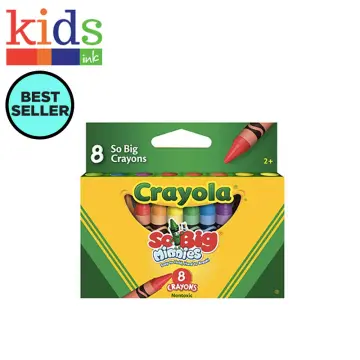 CRAYOLA JUMBO CRAYON 8 COLORS SO BIG