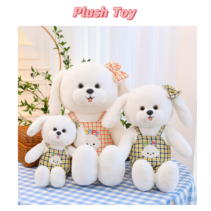 plush-sweet-dog-plaid-toys-doll-children-pillow-birthday-decoration-gifts-kids