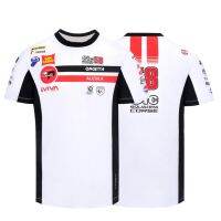 เสื้อยืด Sic58เจอร์ซีย์ย้อนยุค HRC MOTO เสื้อยืดเครื่องแบบขับ Marco Simoncelli เสื้อยืดเสื้อสำหรับผู้ชายผู้หญิง