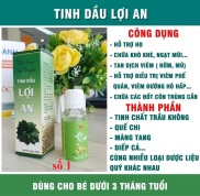 Tinh dầu Lợi An cho bé - tinh dầu lợi an ho đờm, thảo dược ho đờm lợi an